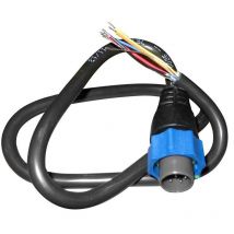 Cable Adaptateur Lowrance Sonde 7 Pin Bleu Vers Câbles Dénudés Lw000-10046-001