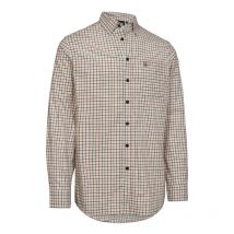 Camisa De Manga Larga Para Hombre Deerhunter Gavin - Orange Check 8748-68748dh-45/46