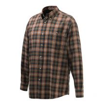 Camisa De Mangas Compridas Homem Beretta Wood Flannel Button Down Shirt Cigarro Lua10t2130080kl