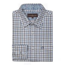 Camisa De Mangas Compridas Masculina Club Interchasse Nolan Cich177-bleu-pas-xl