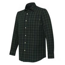 Camisa De Mangas Compridas Para Homem Beretta Bryggen - Vert/noir Lu382t247407zgl