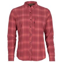 Camisa De Mangas Compridas Para Mulher Pinewood Abisko Trekking L/s - Lantana Pink 1-31220839005