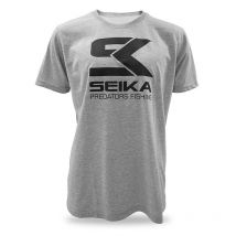 Camisa De Mangas Curtas Homem Seika Predator Fishing Seika Sk - Gris 721020e
