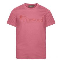 Camisa De Mangas Curtas Junior Pinewood Outdoor Life K - Lantana Pink 1-64450839276