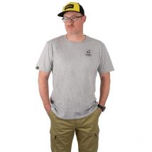 Camisa De Mangas Curtas Para Homem Black Cat Grey Marl Tshirt - Gris Bo500065