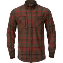 Camisa De Mangas Largas Hombre Harkila Pajala - Carreaux Rouge 1005671020013