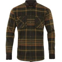 Camisa De Mangas Largas Para Hombre Harkila Pajala - Marron 1005671040015