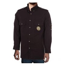 Camisa Mangas Largas Hombre Bartavel Baroudeur Cerf Chemisebaroudeurnoir-v3-xxl