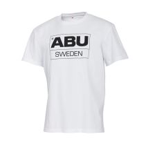 Camiseta De Manga Corta Hombre Abu Garcia Legacy Sweden Logo T-shirt - Blanco 1642600