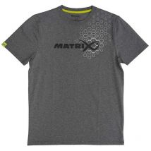 Camiseta De Manga Corta Para Hombre Fox Matrix Grey Hex Print T-shirt - Gris Gpr375