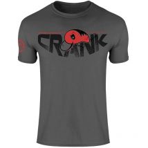 Camiseta De Mangas Cortas Para Hombre Hot Spot Design Crank - Gris 010002202