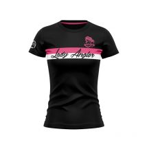 Camiseta De Mangas Cortas Para Mujer Hot Spot Design Lady Angler 2.0 - Noir 010005802