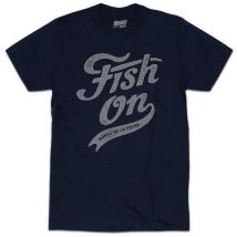 Camiseta Hombre Cyril Chauquet Fish On Vintage Tsh-fishonvin-marine-m