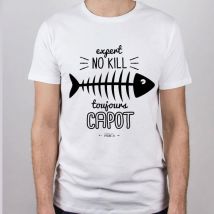 Camiseta Mangas Cortas Hombre Monsieur Pêcheur Expert No Kill Tshirtexpertnokill-11