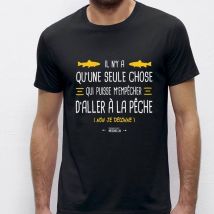 Camiseta Mangas Cortas Hombre Monsieur Pêcheur Il N'y A Qu'une Seule Chose Tshirtuneseulechose-2
