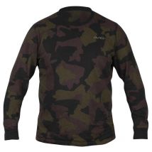 Camiseta Mangas Largas Hombre Avid Carp Distortion Camo Lite T-shirt Long Sleev A0620161