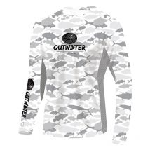 Camiseta Mangas Largas Hombre Outwater Spreks Fish Camo Ow-sp-gf-xl