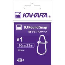 Carnassier Sluiting Kahara Round Snap - Partij Van 20 Kah-round-1
