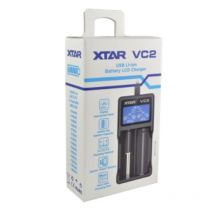 Carregador De Bateria Tracker Xtar Vc2 Pour 2 Batteries Tr8241