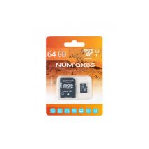 Carte Mémoire Micro Sdxc Numaxes Classe 10 Avec Adaptateur 64 Go Ngpieacc036