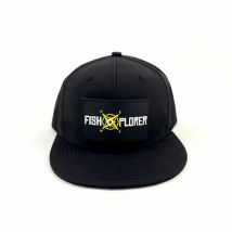 Casquette Fishxplorer Hydrofuge + U.v. Résistant À Scratch - Noir Fxp-tasnapbackblk