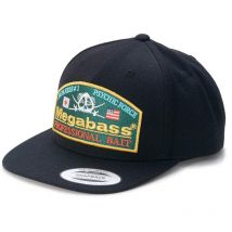 Casquette Homme Megabass Psychic Snapback - Noir/vert Casqpsysnapblk/gr - Pêcheur.com