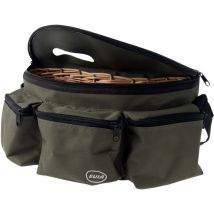 Cesta Evia Toile Et Osier M230c