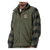 Chaleco Sin Manga Hombre Bartavel Flam Solitaire Giletmicropolairesansmanchesflamkaki-v11-xl