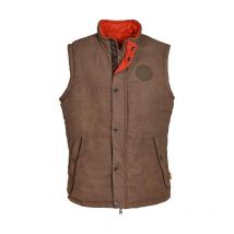 Chaleco Sin Mangas Hombre Idaho Body Warmer Beaver Reversible 1289-maor-pas-3xl