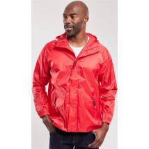 Chaqueta Cortaviento Impermeable Para Hombre - Coral Bermudes Noroit 2 Impermeable - Corail Bhves457mcorail