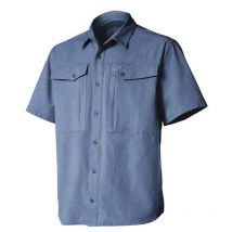 Chemise Manches Courtes Homme Geoff Anderson Zulo Ii S/s - Bleu M - Pêcheur.com