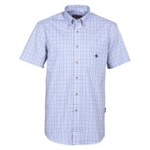 Chemise Manches Courtes Homme Idaho Jungle - Blanc/beige Xxl