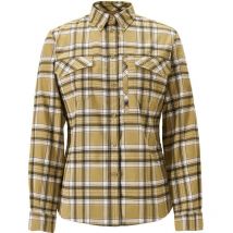 Chemise Manches Longues Femme Pinewood Abisko Hiking Flannel - Golden Hay M