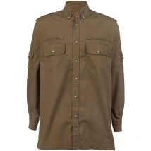 Chemise Manches Longues Homme Bartavel Authentic - Kaki Xxxl
