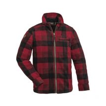 Chemise Manches Longues Junior Pinewood Kanada Kid Polaire - Rouge/noir 16 Ans
