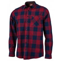 Chemises Manches Longues Homme Somlys Carreaux 515 - Rouge Xl