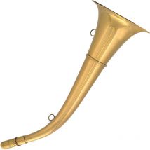 Chifre De Chamada Redondo Europ Arm Compiegne Laiton Poli Cor2340