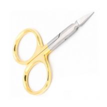Ciseaux Fly Scene Gold Plated Arrow Point Scissor Curved 05-02000