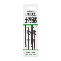 Clip Plomb Korda Basix Lead Clip Leaders Kbx020 - Pêcheur.com