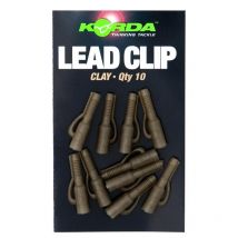 Clip Plomb Korda Safe Zone Clip Plombs Silt - Sachets De 10