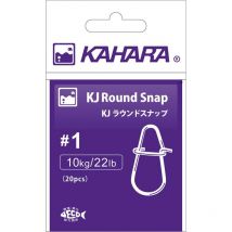 Clip Roofvis Kahara Round Snap - Partij Van 20 Kah-round-2
