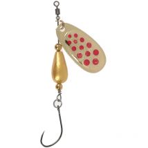 Colher Giratória Com Anzol Simples Sem Laço - Ouro Evia Dotty Max Mod 11m Hameçon Simple Sans Boucle - Or H11mss1orz