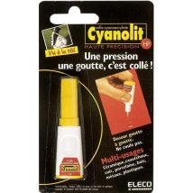 Colle Cyanolite Eleco Tube De 20g - Pêcheur.com
