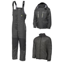 Combo Salopette E Giacca Uomo Imax Atlantic Challenge -40 Thermo Suit Svs57231