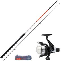 Combo Spinning Sert Kit Fish 'n Play Spincast 2102 + 201rd + Box Sepce8011