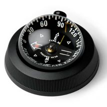 Compass Silva 85e Montage Plat Plot Et Éclairage 12v - Noir Sv-37174-0011