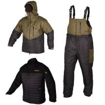 Conjunto Casaco E Calças Homem - Preto/caqui Grade Layered 3 In 1 Thermal Suit - Noir/kaki 007511-00500-00000