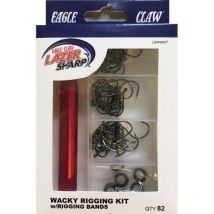 Conjunto De Montagem Eagle Claw Lazer Sharp Wacky Hook Ec-lswwkit