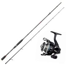 Conjunto Spinning Sakura Ryokan Sw Spinning + Carrete Spinning Silver Sniper Fd Sascp8021