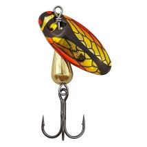 Cuchara Giratoria Suissex Cicada Bug Shiny Red/yellow 850700401